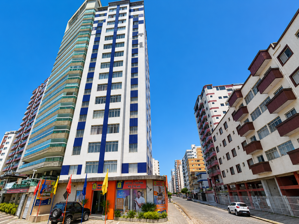 Apartamento de 2 quartos com área útil de 94 m² no Ocian em Praia Grande